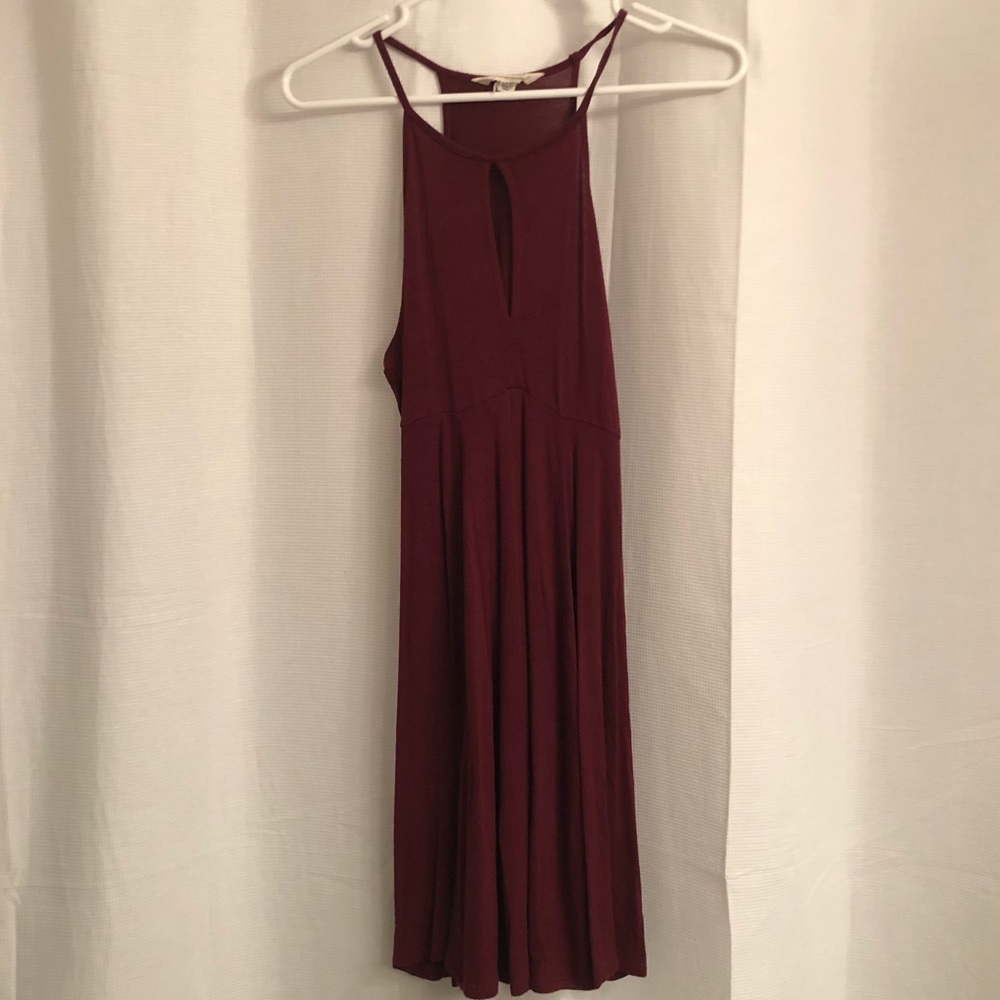American Eagle soft and sexy garnet dress